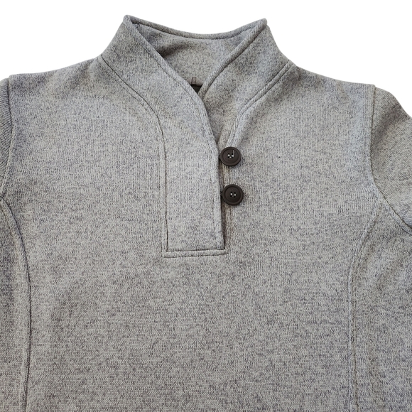 MCKINLEY women's Shawl collar Pullover Sweater Size XL Gray - Picture 3 of 12